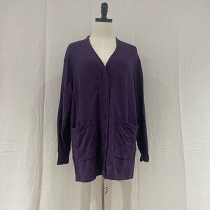 Smash + Tess The Elevate Everywhere Cardigan Purple Size XS